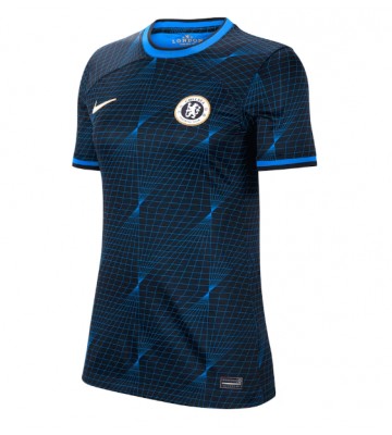 Chelsea Replica Away Stadium Shirt for Women 2023-24 Short Sleeve